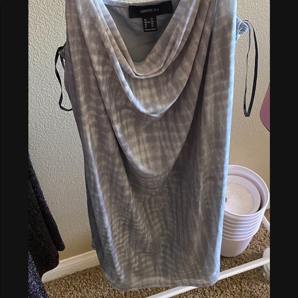 Ruched forever 21 mini dress